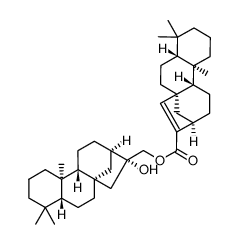 ent-16β-hydroxy-kauran-17-yl ent-kaur-15-en-17-oate结构式