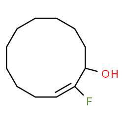 2-Cyclododecen-1-ol,2-fluoro-,(2Z)-(9CI) Structure