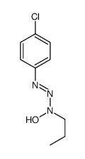 N-[(4-chlorophenyl)diazenyl]-N-propylhydroxylamine Structure