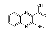 2-Quinoxalinecarboxylicacid,3-amino-(9CI)结构式
