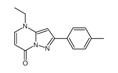 4-ethyl-2-(4-methylphenyl)pyrazolo[1,5-a]pyrimidin-7-one Structure