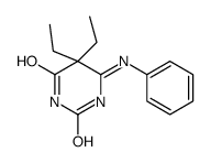 6-anilino-5,5-diethylpyrimidine-2,4-dione Structure