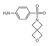 Benzenamine, 4-(2-oxa-6-azaspiro[3.3]hept-6-ylsulfonyl)- structure