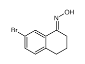 7-bromo-3,4-dihydronaphthalen-1(2H)-one oxime Structure