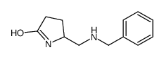 5-((BENZYLAMINO)METHYL)PYRROLIDIN-2-ONE Structure