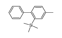 4-Methyl-2-(trimethylsilyl)biphenyl结构式