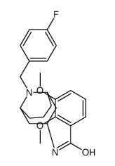 2,3-dimethoxy-N-(9-(4-fluorobenzyl)-9-azabicyclo(3.3.1)nonan-3-yl)benzamide picture