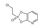 2-(2-chloroethyl)-[1,3,2]dioxaphospholo[4,5-b]pyridine 2-oxide结构式
