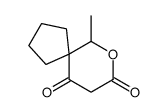 6-methyl-7-oxaspiro[4.5]decane-8,10-dione结构式