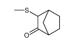 2-methylsulfanylbicyclo[2.2.1]heptan-3-one结构式
