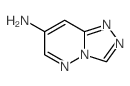 1,2,7,8-tetrazabicyclo[4.3.0]nona-2,4,6,8-tetraen-4-amine结构式