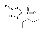 5-amino-N,N-diethyl-1,3,4-thiadiazole-2-sulfonamide Structure