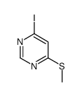 4-碘-6-(甲硫基)嘧啶结构式