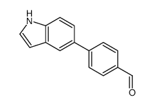 4-(1H-indol-5-yl)benzaldehyde Structure