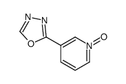 2-(1-oxidopyridin-1-ium-3-yl)-1,3,4-oxadiazole Structure