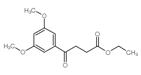 ETHYL 4-(3,5-DIMETHOXYPHENYL)-4-OXOBUTYRATE结构式