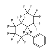 1,1,2,2,3,3,4,4,5,5,6,6,7,7,8,8,8-heptadecafluorooctylsulfanylbenzene结构式