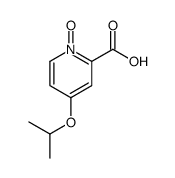 Picolinic acid, 4-isopropoxy-, 1-oxide (7CI) Structure