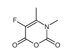 5-fluoro-3,4-dimethyl-1,3-oxazine-2,6-dione Structure