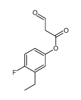 3-ETHYL-4-FLUOROPHENYL-3-OXOPROPANOATE Structure