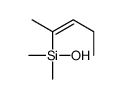 hydroxy-dimethyl-pent-2-en-2-ylsilane Structure