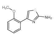 4-(2-甲氧基苯基)-2-氨基噻唑结构式