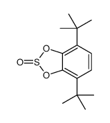4,7-ditert-butyl-1,3,2λ4-benzodioxathiole 2-oxide结构式