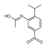 N-(5-nitro-2-propan-2-ylphenyl)acetamide结构式