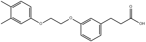 3-(2-(o-Xylene-4-yloxy)ethoxy)hydrocinnamic acid图片