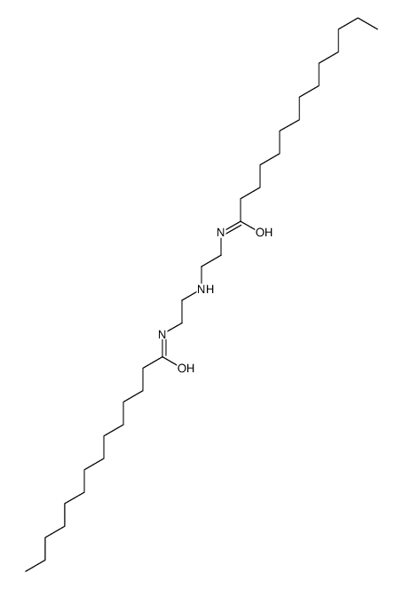 N,N'-(iminodiethylene)bismyristamide structure