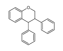 3,4-diphenyl-3,4-dihydro-2H-chromene结构式