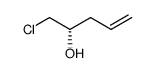 (2S)-1-chloropent-4-en-2-ol结构式