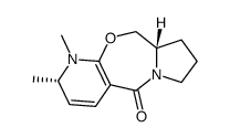 (7S,10aS)-7,8-Dimethyl-2,3,7,8,10,10a-hexahydro-1H-9-oxa-3a,8-diaza-benzo[f]azulen-4-one Structure