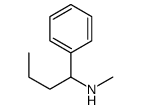 N-methyl-1-phenylbutan-1-amine结构式