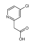 2-(4-chloropyridin-2-yl)acetic acid structure