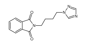 2-[4-(1H-1,2,4-triazol-1-yl)butyl]-1H-isoindol-1,3(2H)-dione Structure