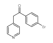 1-(4-BROMO-PHENYL)-2-PYRIDIN-4-YL-ETHANONE Structure