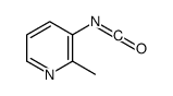 3-isocyanato-2-methylpyridine Structure
