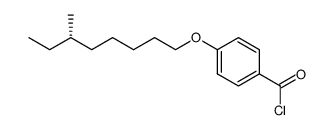 4-<<(S)-6-methyloctyl>oxy>benzoyl chloride结构式