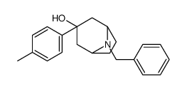 8-benzyl-3-(4-methylphenyl)-8-azabicyclo[3.2.1]octan-3-ol Structure