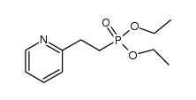 diethyl 2-(pyridin-2-yl)ethyl-phosphonate结构式