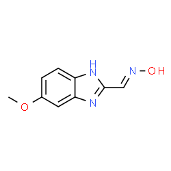 1H-Benzimidazole-2-carboxaldehyde,5-methoxy-,oxime(9CI)结构式