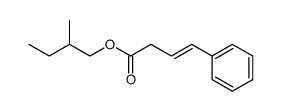 (E)-4-Phenyl-but-3-enoic acid 2-methyl-butyl ester Structure