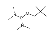 Neopentyl N,N,N',N'-tetramethylphosphorodiamidite结构式