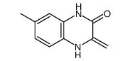 2(1H)-Quinoxalinone,3,4-dihydro-7-methyl-3-methylene- structure