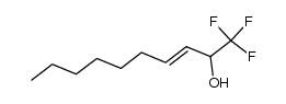 (E)-1-hexyl-3-hydroxy-4,4,4-trifluoro-1-butene Structure