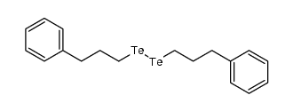 bis(3-phenylpropyl) ditelluride Structure