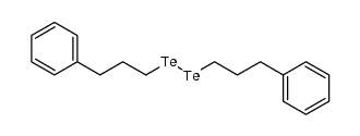 bis(3-phenylpropyl) ditelluride结构式