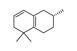 (R)-2,5,5-Trimethyl-1,2,3,4,5,6-hexahydro-naphthalene结构式