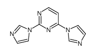 2,4-di(imidazol-1-yl)pyrimidine Structure